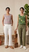K 812 Vol 2 By Naisha Cotton Printed Reversible Ladies Crop Tops